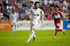 Los Angeles FC midfielder Son Heung-min looks on during an MLS match against Chicago Fire at SeatGeek Stadium in Bridgeview, Illinois, on Aug. 9. [AFP/YONHAP]