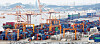 Export-bound containers are stacked at Pyeongtaek Port in Gyeonggi on Sept. 4. [NEWS1]