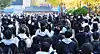 Students leave the Sungkyunkwan University campus in Jongno District, central Seoul, after this year's writing test for the admission exam on Nov. 16. [NEWS1]