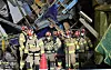 Rescue workers carry a recovered body out of a collapsed structure on a stretcher at the site of the Ulsan Thermal Power Plant in Ulsan on the morning of Nov. 12. [NATIONAL FIRE AGENCY]