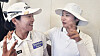 Im Jin-hee, left, and Lee So-mi smile at each other after winning the LPGA Tour’s Dow Championship on Sunday. [SUNG HO-JUN]