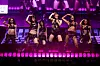 Girl group Katseye performs on Dec. 12, 2025, at Youtube Theater in Inglewood, California. [AP/YONHAP]
