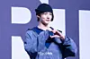 Cortis’s Seonghyeon poses for photos during a showcase for the release of the band’s first EP, ″Color Outside the Lines,″ at the Blue Square in central Seoul on Aug. 18. [DANIELA GONZALEZ PEREZ]