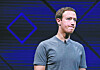 Mark Zuckerberg delivers the keynote address at Facebook's F8 Developer Conference in San Jose, California, on April 18, 2017.  [AFP/YONHAP]