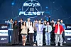Mentors and producers for Mnet's ″Boys II Planet″ pose for photos during a press conference on July 16 in western Seoul. [CJ ENM]