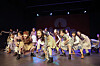 The cast of 'Annie' perform 'It's The Hard Knock Life' for the press in Jongno District, central Seoul, on Monday. [YONHAP]