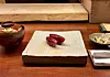 Sushi served during a dinner omakase at Sushi Nuha in Nuha-dong on Feb. 13. [LEE JIAN]