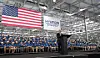 Hyundai Motor Group Executive Chair Euisun Chung speaks at the inauguration ceremony of Hyundai Motor Group Metaplant America in Georgia on March 27. [HYUNDAI MOTOR GROUP]