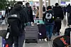 Travelers move through Incheon International Airport on Feb. 27. [NEWS1]