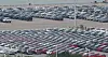 Export vehicles are parked at Pyeongtaek Port in Pyeongtaek, Gyeonggi on July 31. [NEWS1]