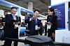 Yun Seog-dae, CEO of Korea Water Resources Corporation, center, attends CES 2026 in Las Vegas on Jan. 6. [KOREA WATER RESOURCES CORPORATION]