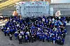 Hyosung HICO employees take a photo at its transformer plant in Memphis, Tennessee. [HYOSUNG HEAVY INDUSTRIES]