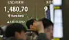 A screen at Hana Bank’s trading room in Jung District, central Seoul, shows the won-dollar exchange rate at 1,480.7 won on Dec. 22, up 0.3 percent from the previous trading session's 1,476.3 won. With the foreign exchange market set to close for the year on Dec. 30, the annual average exchange rate is expected to reach its highest level in 27 years since the Asian financial crisis. [NEWS1]