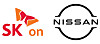 The logos of SK On and NIssan Motor [SK ON]