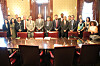 American Chamber of Commerce in Korea (Amcham) delegation meets with the Office of the Vice President and National Security Council during its 2025 Washington Doorknock visit, held from June 9 to 12. [AMCHAM]
