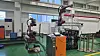 Robots at Yuil Robotics' factory at the Namdong Industrial Complex, Incheon, on Jan. 23 [LEE SU-JEONG]
