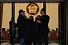 Democratic Party lawmakers gather at the National Assembly in western Seoul Tuesday night to assess the situation after President Yoon Suk Yeol declares martial law. [YONHAP]