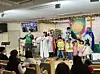 Churchgoers in Gimpo, Gyeonggi, give a Christmas choir performance on Dec. 25, 2023. [OH SEUNG-AHN]