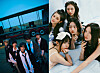 Boy band Tomorrow X Together, left, and girl group NewJeans [BIGHIT MUSIC, ADOR]