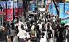 The streets of Myeongdong in central Seoul are filled with tourists on Oct. 2. [YONHAP]