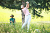 Korea's Ryu Hae-ran plays her shot from the 10th tee during the final round of the CPKC Women's Open at Earl Grey Golf Club on Sunday in Calgary, Alberta. [AFP/YONHAP]