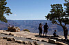 Visitors look at the Grand Canyon from a view on the south rim of the Grand Canyon National Park in Grand Canyon Village, Arizona, on June 29. [REUTERS/YONHAP]