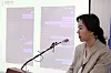 Lee Sook-young, head of the third division of Seoul Metropolitan Police Agency's cyberinvestigation unit, speaks during a briefing at the agency headquarters in Jongno District, central Seoul, on April 29. [NEWS1]