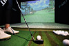 Screen golf in Seoul. [YONHAP]