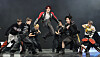 Boy band Close Your Eyes performs ″X″ during a press showcase for its third EP, ″blackout,″ in western Seoul on Nov. 11. [NEWS1]