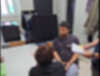 Officials from the Gyeonggi Nambu Provincial Police Agency apprehend an Uzbek national who allegedly sent money raised through donations to an Islamist extremist armed terrorist group in Syria. [GYEONGGI NAMBU PROVINCIAL POLICE AGENCY]