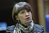 Anna Singer, a Swedish expert leading the country's investigation into its international adoption practices, speaks during an interview in Seoul, South Korea, March 21, 2023. [AP/YONHAP]