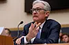 Federal Reserve Board Chairman Jerome Powell speaks during a hearing of the House Committee on Financial Services on Capitol Hill, June 24, in Washington. [AP/YONHAP]