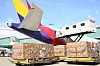 Cargo is being loaded onto an Asiana Airlines aircraft. [ASIANA AIRLINES]