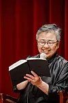 Chef Cho Hee-sook speaks during the 'Human, Climate Change and Temple Food' seminar on Wednesday at the Korean Buddhism History and Culture Memorial Hall in Jongno District, central Seoul, hosted by the Cultural Corps of Korean Buddhism.[CULTURAL CORPS OF KOREAN BUDDHISM]