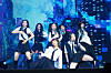 Girl group Badvillain at a showcase held on Nov. 19 in eastern Seoul [DANIELA GONZALEZ PEREZ]