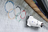 Kim Jin-su and Kim Hyeong-geun of Korea race in the two-man bobsleigh competition at the 2026 Winter Olympics at Cortina Sliding Centre in Cortina d'Ampezzo, Italy on Feb. 17. [YONHAP]