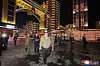 North Korean leader Kim Jong-un, center, inspects service facilities in the third-stage section of the newly developed Hwasong area, in this photo published by the Korean Central News Agency on April 4. [KOREAN CENTRAL NEWS AGENCY]