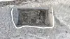 The rectangular pit where a transverse bamboo wind instrument was recently unearthed, at the site of the royal palace of the Baekje Dynasty (18 B.C. to A.D. 660) in the area now known as Buyeo County, South Chungcheong, the Buyeo National Research Institute of Cultural Heritage under the Korea Heritage Service said on Feb. 5. [BUYEO NATIONAL RESEARCH INSTITUTE OF CULTURAL HERITAGE]