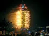 The annual New Year's fireworks at Taipei 101 [JOONGANG PHOTO]