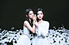 Lee Song-hyun, right and Na Yeong-joo of the new ″K-crossover pop″ duo dodree [INNIT ENTERTAINMENT]