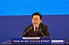 President Lee Jae Myung delivers opening remarks during a briefing on the National Growth Fund at Mapo District, western Seoul, on Sept. 10. [PRESIDENTIAL OFFICE]