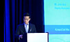 John Noh, deputy assistant secretary of defense for East Asia, speaks during an event hosted by the Defense POW/MIA Accounting Agency (DPAA) in Arlington, Virginia, on Aug. 7, in this photo captured from a YouTube account of Defense Now. [YONHAP]