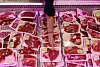 Hanwoo, otherwise known as Korean beef, is on sale at a supermarket in Seoul, ahead of the Chuseok holiday. [YONHAP]