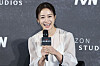 Actor Kim Tae-hee speaks during a press conference for spy thriller ″Butterfly″ held in Yongsan District, central Seoul, on Aug. 21. [YONHAP]