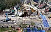 Stabilization work is underway at the Shinansan Line underground tunnel construction site in Gwangmyeong, Gyeonggi on April 13, that collapsed on April 11. [JANG JIN-YOUNG]
