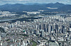 Apartment buildings are seen from the Seoul Sky observatory in Songpa District, southern Seoul on Sept. 21. [NEWS1]