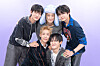 Boy band 1Verse poses for photos during an interview with the Korea JoongAng Daily in western Seoul on July 24. Clockwise from above left: Seok, Kenny, Aito, Nathan and Hyuk. [DANIELA GONZALEZ PEREZ]