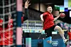 The Korean women's handball team trains at the South Paris Arena in Paris on July 23. [NEWS1]