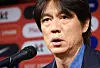 Hong Myung-bo, head coach of the Korean men's national football team, speaks during a press conference at the Korea Football Association House in Seoul on Sept. 29, announcing the squad for friendly matches against Brazil and Paraguay in October. [YONHAP]