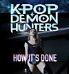 A screen capture from a video of Leejung performing HUNTR/X's ″How It's Done″ in Netflix's animation ″KPop Demon Hunters″ [SCREEN CAPTURE]